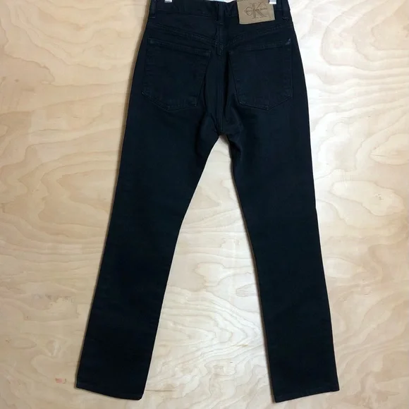 Calvin Klein Bootleg Jeans Juniors Unisex Size 1 - Picture 2 of 10